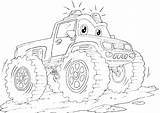 Coloring Pages Thunder Lightning Color Getcolorings Monster Trucks Blue sketch template