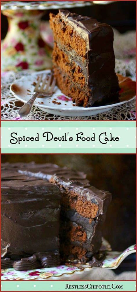 spiced devil s food cake depression era favorite