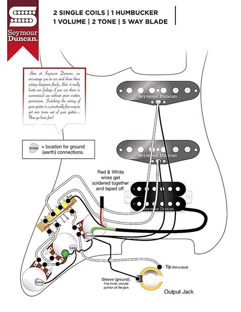 electric guitar wiring schematics