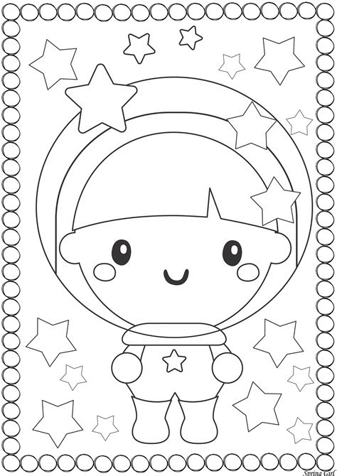 space planets coloring pages printable  kids astronomy etsy uk