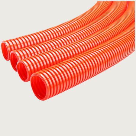 orange corrugated flexible conduit manufacturer