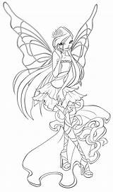 Harmonix Musa Kolorowanki Winx Colorea Bloom Fantazyme Fairies Publicado Udostępnij Usłudze Morpha Winxcluball sketch template