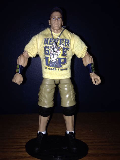 added  custom shirt   elite   ppv john cena wwe toys