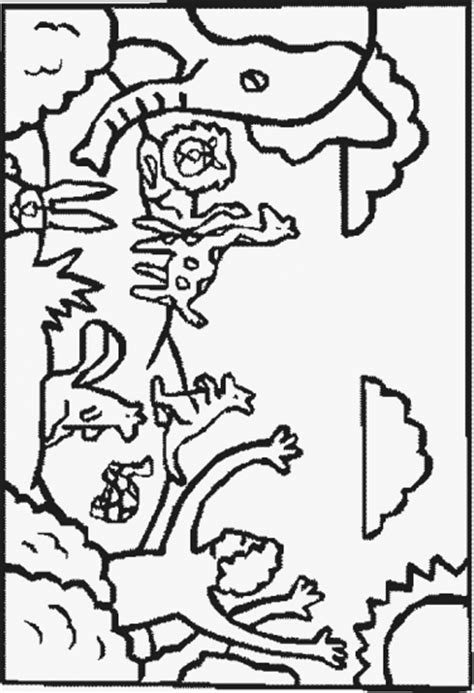 creation religious day  coloring pages