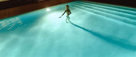 isabel lucas nude in the swimming pool from knight of