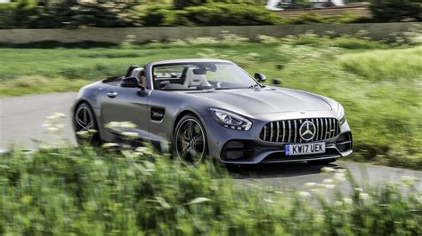 mercedes amg gt  car review super roadster tested top gear