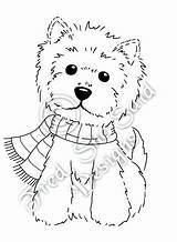 Westie Coloring Pages Getcolorings sketch template