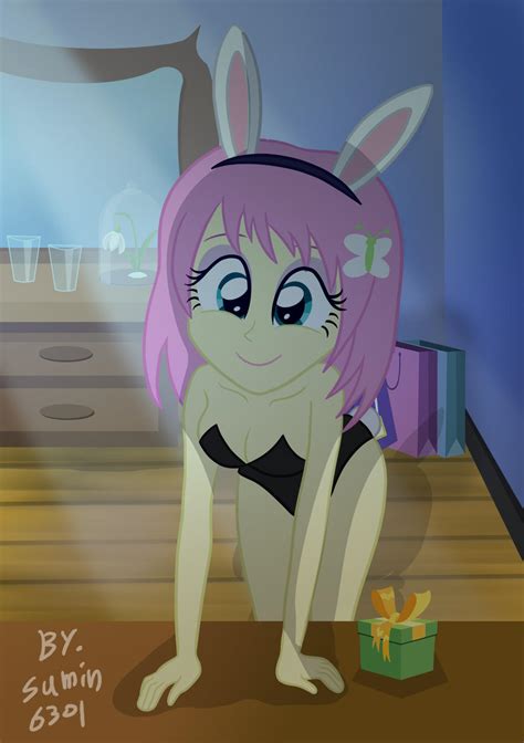 fluttershy bunny girl 3 by sumin6301 on deviantart