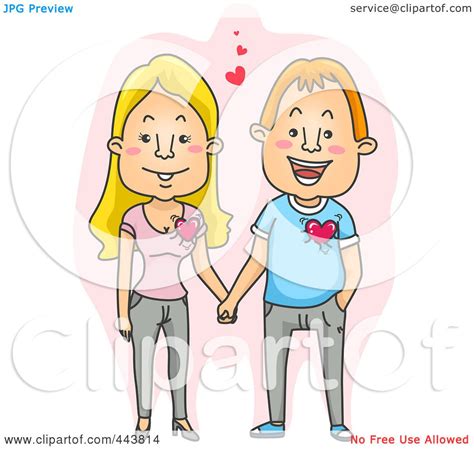 Royalty Free Rf Clip Art Illustration Of A Happy Couple