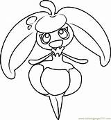 Steenee Pokémon Kleurplaten Tapu Fini Coloringpages101 Tsareena Uitprinten Downloaden sketch template