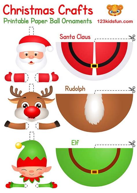 christmas printable  kids fun apps christmas decorations