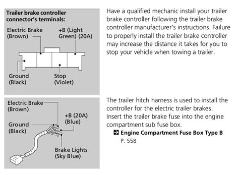 pilot brake controller wiring diagram wiring digital  schematic