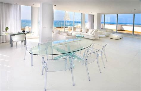 lovely glass table dining rooms home design lover