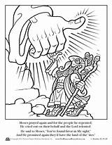 Exodus Coloring Pages Activity Sheets sketch template
