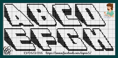 pin de  geeky crafter guy em alphabets cross stitchperler beads letras em ponto cruz