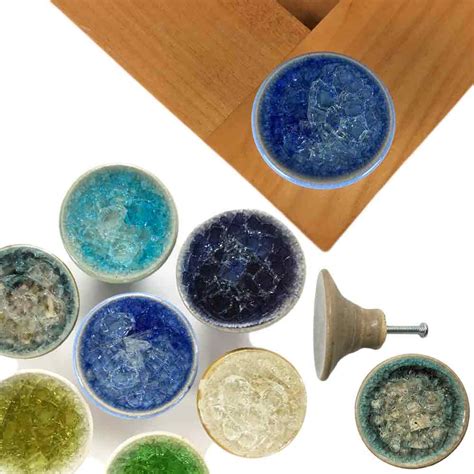 vibrant cabinet knobs innovative glass products