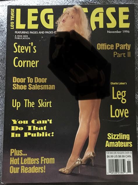 leg tease magazine november 1996 etsy