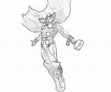 Thor Marvel Coloring Capcom Vs Pages Yumiko Fujiwara sketch template