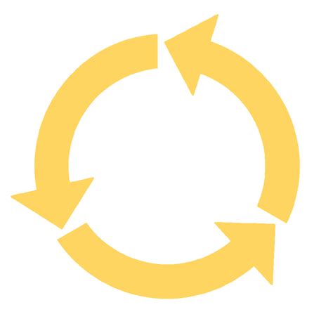 animated illustration  circular arrows ugokawa