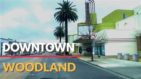 driving downtown woodland california usa driving  video youtube