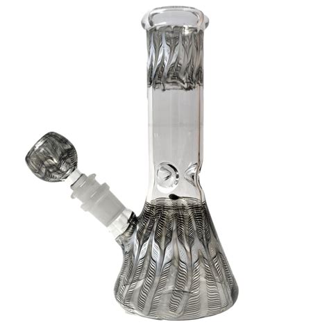 glass beaker bong  color accents kings pipes