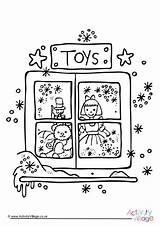 Colouring Christmas Toy Shop Activity Village Pages Become Member Log Explore sketch template