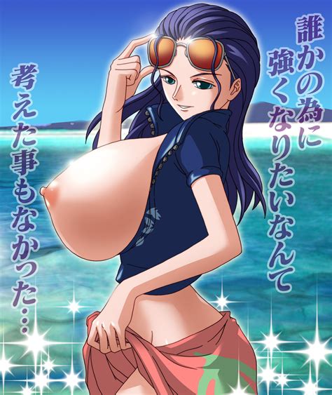 Rule 34 Breasts Female Huge Breasts Nico Robin One Piece