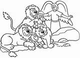 Daniel Den Lions Coloring Pages Printable Angel Para Lion Bible Colorear Vbs Crafts Sunday Google School Preschool Color Babylon Leones sketch template