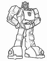 Transformers Drawing Bee Bumble Line Coloring sketch template