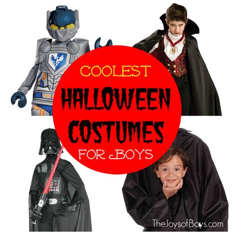 ten awesome halloween costumes boys  love
