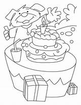 Invited Coloring Birthday Pages Bestcoloringpages sketch template