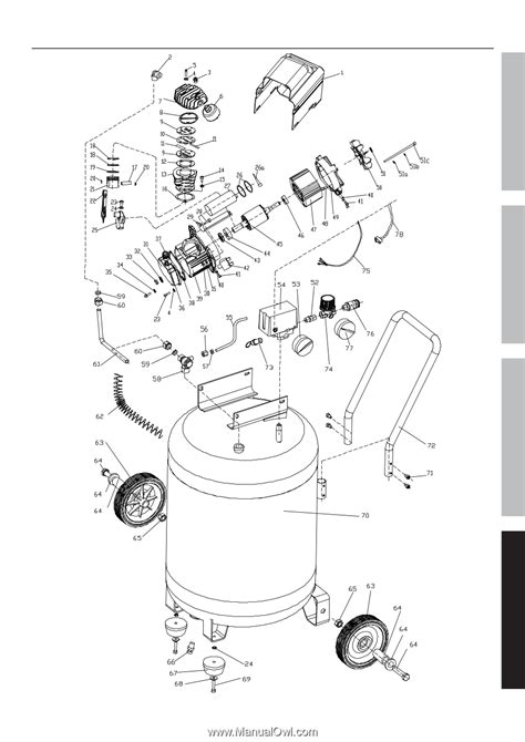 assembly diagram harbor freight tools  user manual page