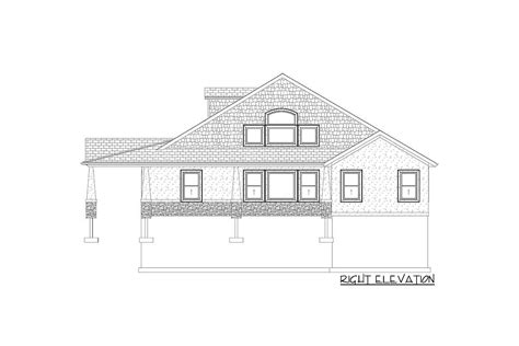 bed ranch house plan  home office ut architectural designs house plans