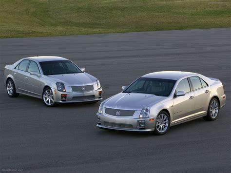 cadillac sts  exotic car photo    diesel station
