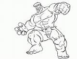 Coloring Hulk Pages Red Popular sketch template