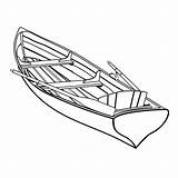 Rowing Oars Barca Monochrome Bateau Skiff Remi Schizzo Avirons Ensemble Coloration Graphique Croquis Holzboot Paddle Rames Contour Blan Silhouette Male sketch template