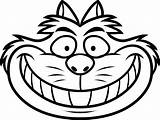 Cheshire Cat Coloring Grin Drawing Easy Disney Drawings Draw Step Alice Wonderland Pages Clipart Tattoo Cartoon Face Characters Colouring Cartoons sketch template