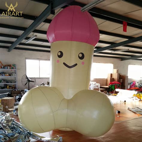 3m Tall Inflatable Penis Cartoon Mascot Yantai Airart