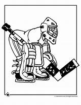 Hockey Goalie Coloring Pages Logo Clipart Colouring Penguins Kid Cliparts Girl Library Madagascar Hosting Web Look Kids Team Print Printables sketch template