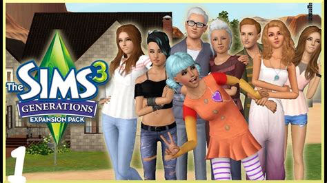 Let S Play The Sims 3 Generations Part 1 Create A