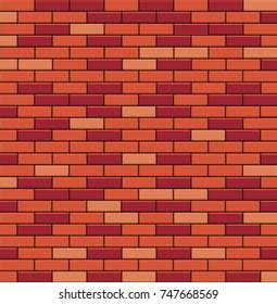 red brick texturevector illustration stock vector royalty