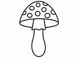 Mushroom Coloring Pages sketch template