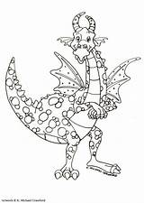 Coloring Dragon Pages Printable Large sketch template
