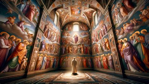 painted  frescoes   brancacci chapel christiannet
