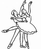 Dance Danza Coloring Colorear Para Pages Dibujos Couple sketch template