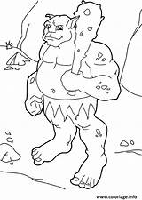 Ogre Troll Disegno Orco Colorear Habitas Naturel Ogro Trolls Desenho Orchi Ausmalbild Mostri Monstern Mythologie Colouring Imprimé Webbrowser Benutzen Ordnung sketch template