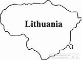 Lithuania Outline Map Clipart Country Maps Members Transparent Available Gif sketch template
