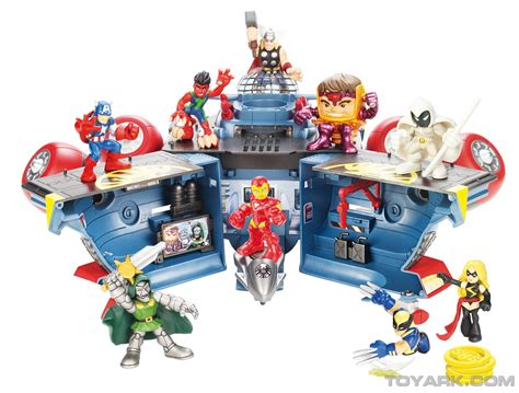 official  marvel super hero squad  toy fair   toyark