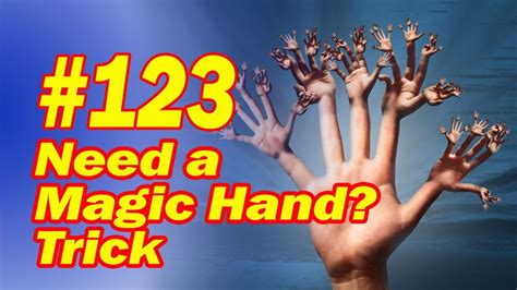 magic tricks with your hand