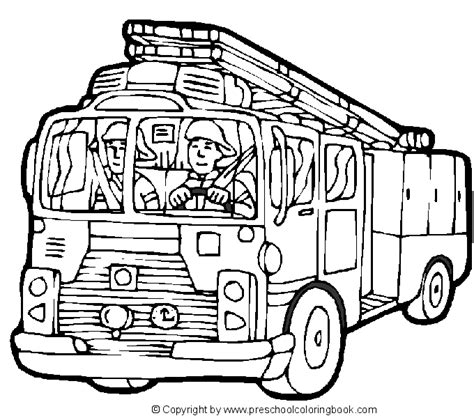 fire safety coloring page firetruck coloring page truck coloring
